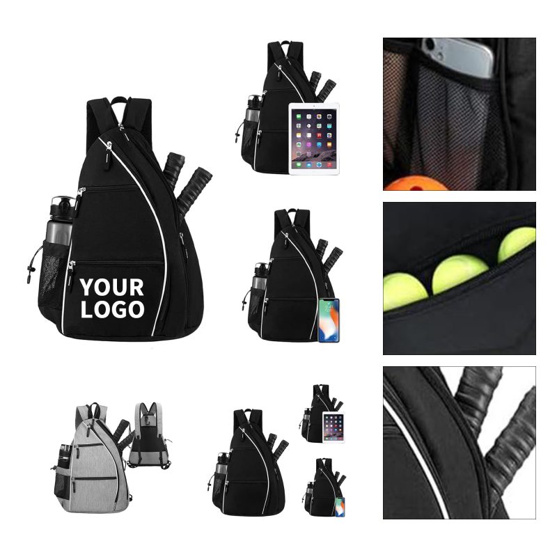 Custom Multi Pocket Pickleball Gear Backpack