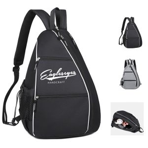 Custom Multi-Pocket Pickleball & Tennis Racket Backpack