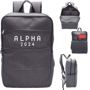 Custom Multi-Storage Travel Laptop Backpack (18.5" x 16")