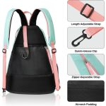 Custom Multifunctional Pickleball Paddle Backpack - 3