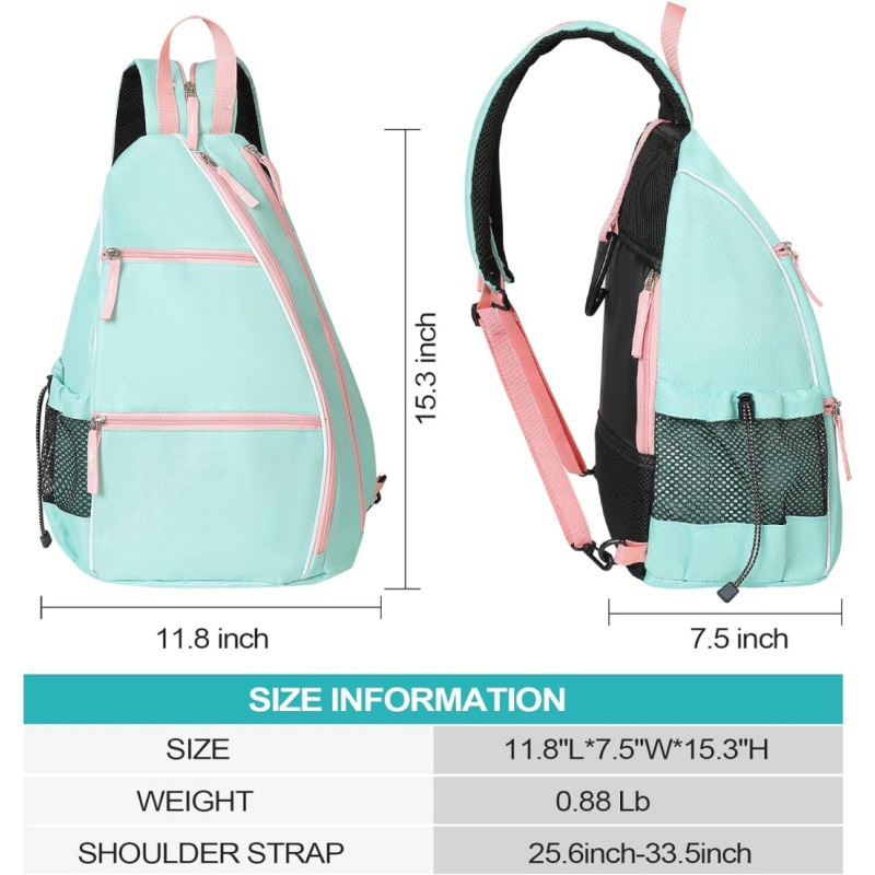 Custom Multifunctional Pickleball Paddle Backpack - 4