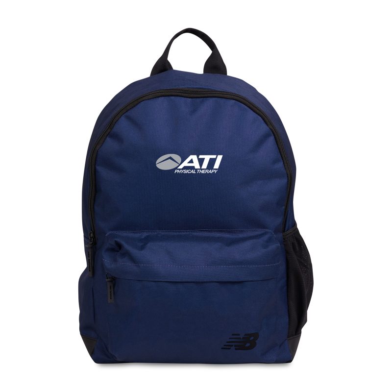 Custom New Balance Essentials Recycled rPET Backpack - Navy