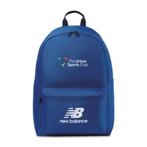 Custom New Balance Logo Round Backpack - Royal Blue