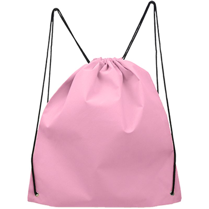 Custom Non-Woven Drawstring Backpack USA Decorated (16" x 18") - 4