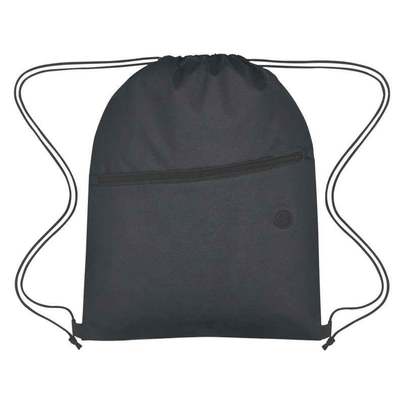 Custom Non-woven Hit Sports Pack With Front Zipper - 1