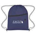 Custom Non-woven Hit Sports Pack With Front Zipper - 4