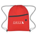 Custom Non-woven Hit Sports Pack With Front Zipper - 7