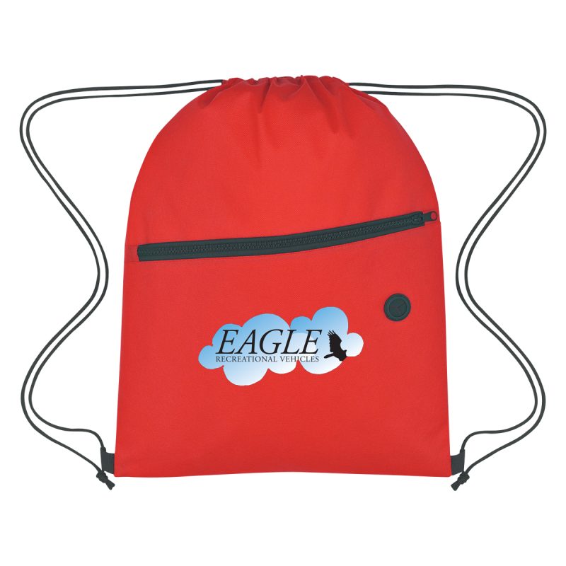 Custom Non-woven Hit Sports Pack With Front Zipper - 8