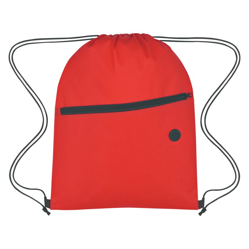 Custom Non-woven Hit Sports Pack With Front Zipper - 9
