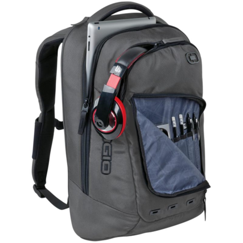 Custom OGIO® Deluxe Backpack With Back Zippered Pocket - 3