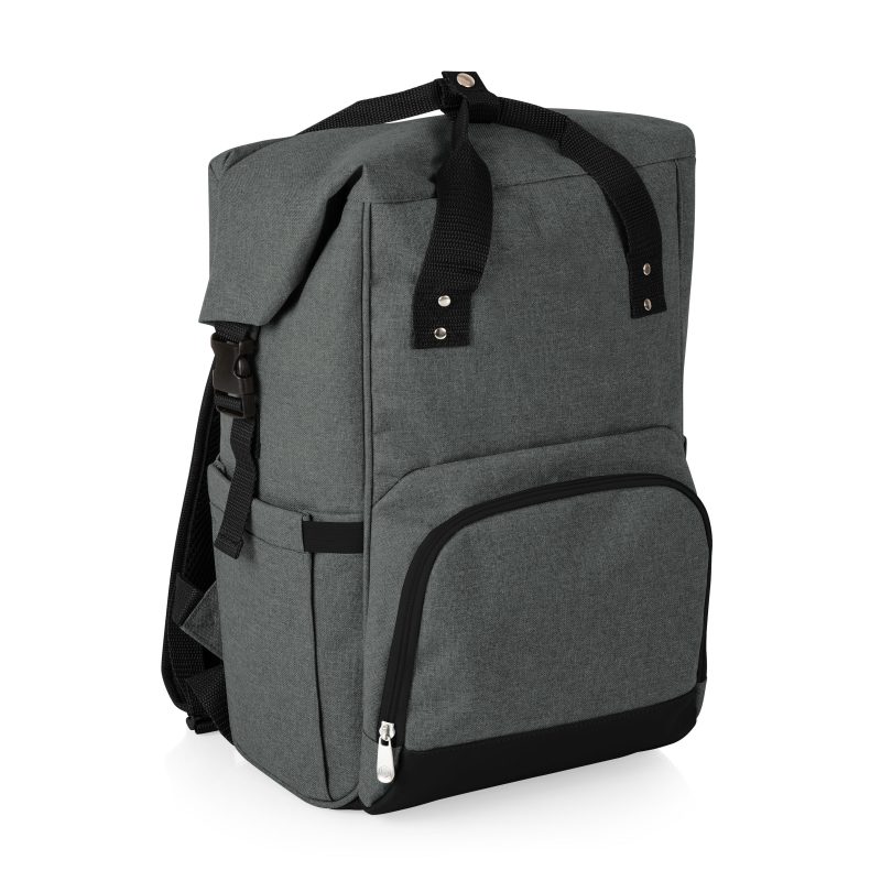 Custom On The Go Roll-Top Cooler Backpack - 3
