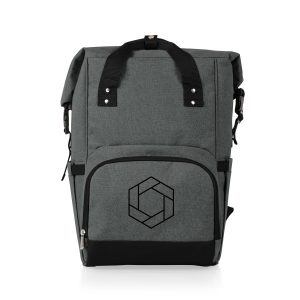 Custom On The Go Roll-Top Cooler Backpack