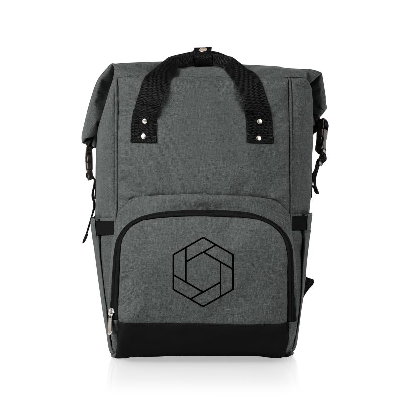 Custom On The Go Roll-Top Cooler Backpack