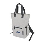 Custom Out of the Woods Seagull Backpack Cooler - Stone - 2