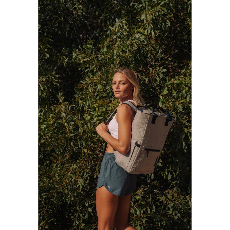 Custom Out of the Woods Seagull Backpack Cooler - Stone - 7