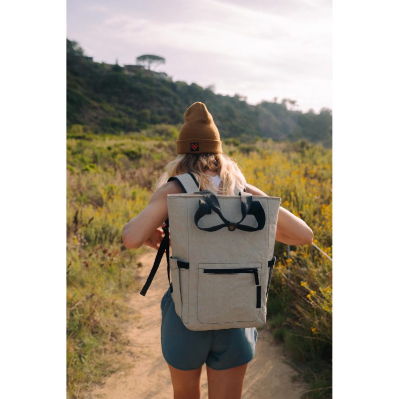 Custom Out of the Woods Seagull Backpack Cooler - Stone - 8