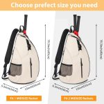 Custom Outdoor Training Badminton Bag Single Shoulder Tennis Pickleball Backpack - 1