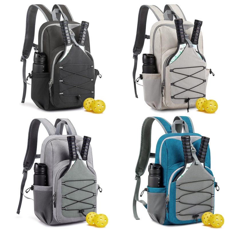Custom Oxford Cloth Pickleball Racket Backpack - 4