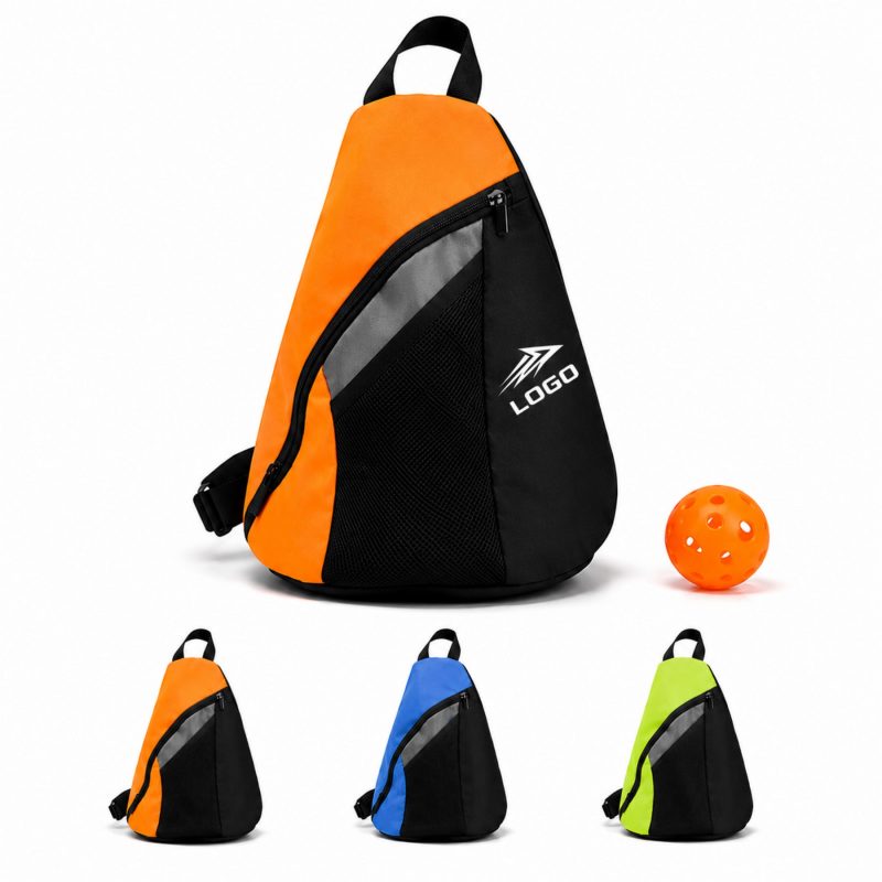 Oxford-Pickleball-Sling-Backpack-SRJCZG235 Custom Oxford Pickleball Sling Backpack