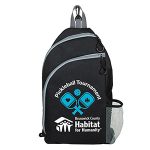 Custom "PADDLE SLING" Crossbody Pickleball Paddle and Sports Sling Backpack - 1