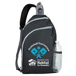 Custom "PADDLE SLING" Crossbody Pickleball Paddle and Sports Sling Backpack - 2