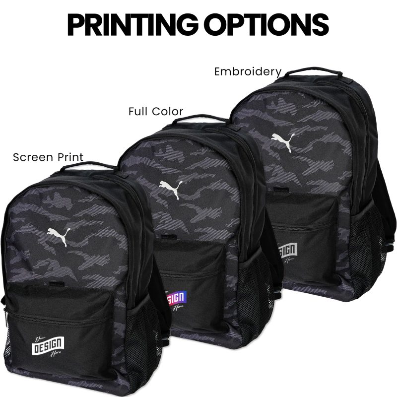 Custom PUMA® Golf Camo Travel Backpack - 2