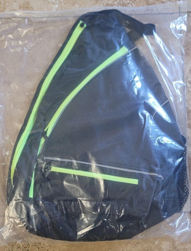 Custom Pickleball Backpack Adjustable Sling Bag With Fence Hook - 3