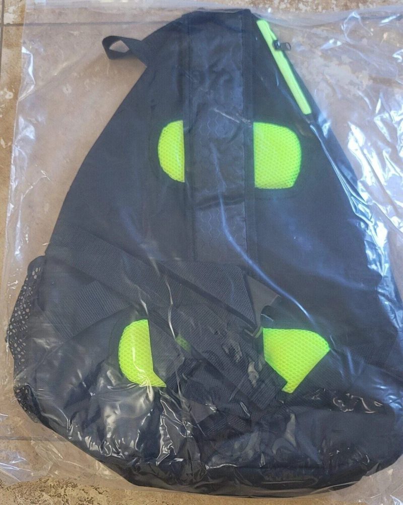 Custom Pickleball Backpack Adjustable Sling Bag With Fence Hook - 4