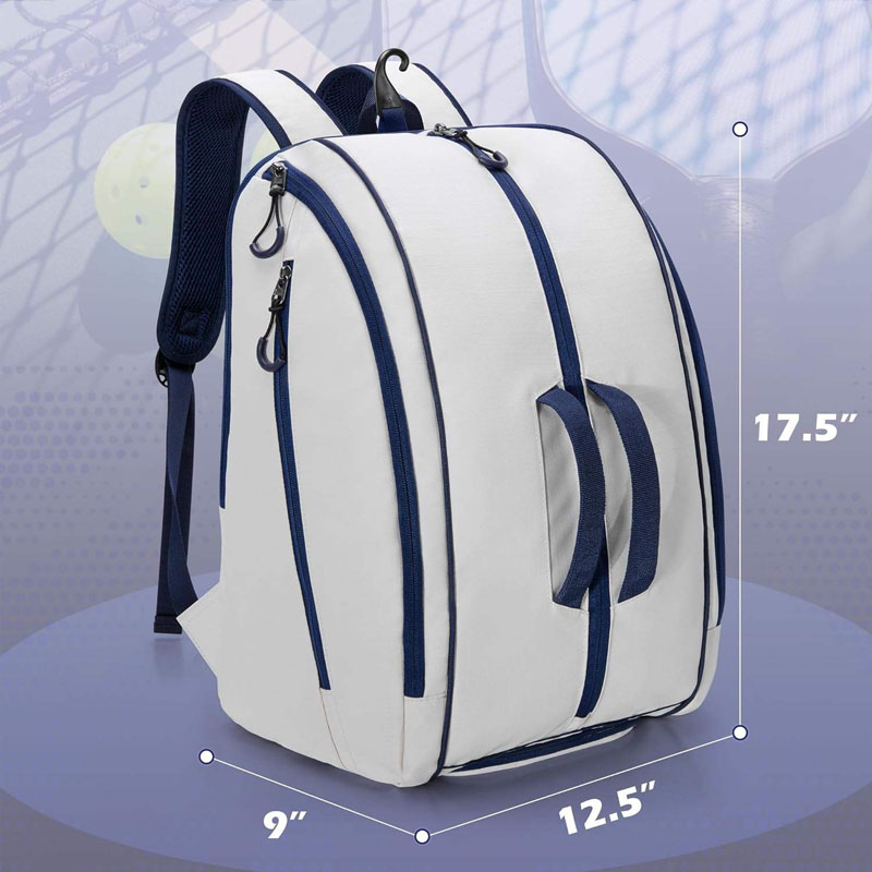 Custom Pickleball Backpack With Laptop Pocket Shoe Compartment - 1
