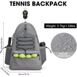 Custom Pickleball Backpack w/Bottle Holder - 3