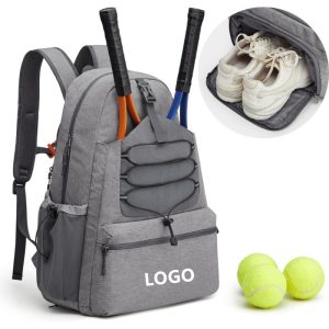 Custom Pickleball Backpack w/Bottle Holder