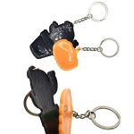 Custom Pickleball Keychain Pendant PVC Soft Rubber DIY Decorative Buckle Backpack Small Ornament - 3