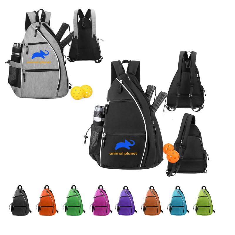 Custom Pickleball Paddle Backpack With Bottle Holder