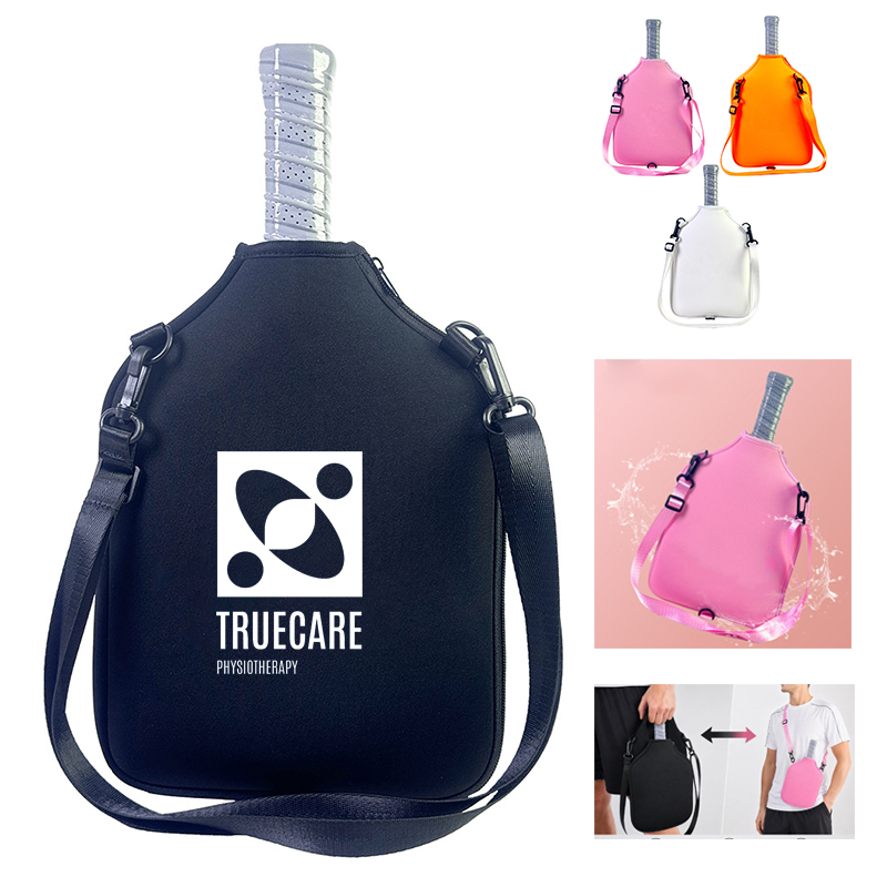 Custom Pickleball Paddle Neoprene Crossbody Backpack