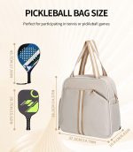 Custom Pickleball & Racquet Sports Backpack Large-Capacity Dedicated Shoe Compartment Pickleball Tennis - 1