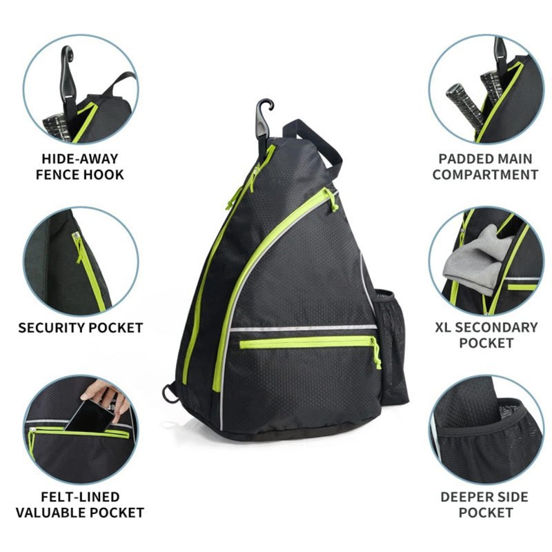 Custom Pickleball Sling Backpack - 2