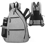 Custom Pickleball Tennis Bag Reversible Crossbody Backpack - 1