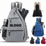 Custom Pickleball Tennis Paddle Sling Bag Sport Backpack