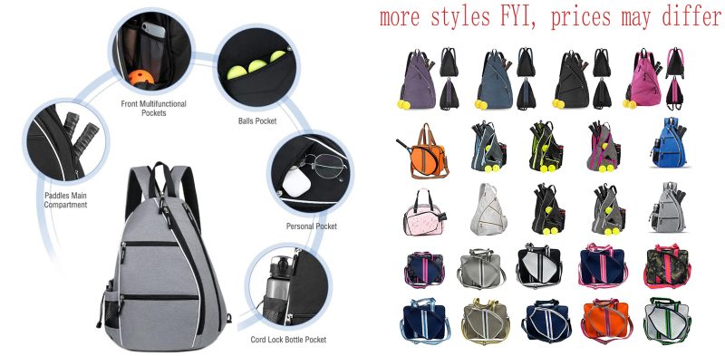 Custom Pickleball and Tennis Sports Backpack - 2