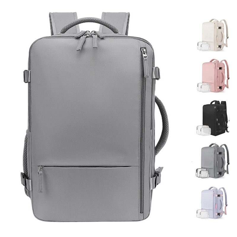 Custom Polyester Carryall Backpack with Toiletry Bag - 1