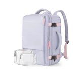 Custom Polyester Carryall Backpack with Toiletry Bag - 3