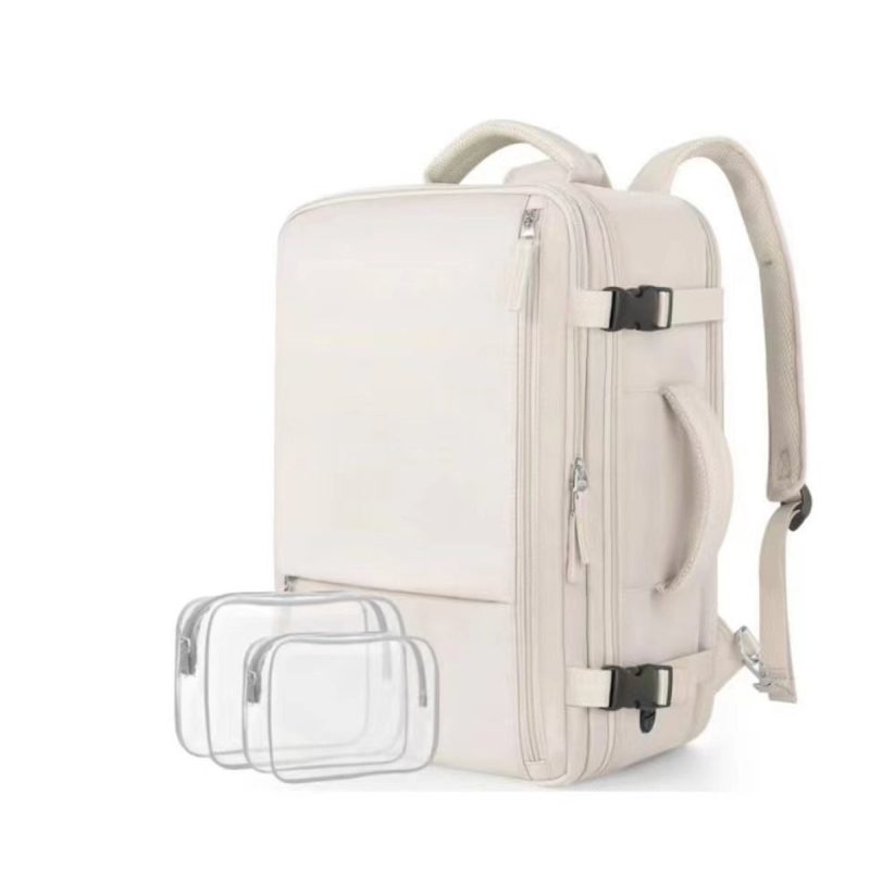 Custom Polyester Carryall Backpack with Toiletry Bag - 7