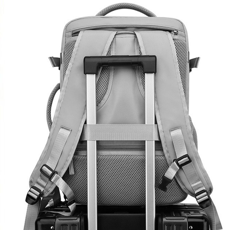 Custom Polyester Carryall Backpack with Toiletry Bag - 9