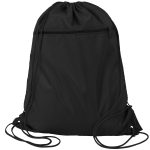 Custom Polyester Drawstring Bag USA Decorated (15" x 18.75") - 2