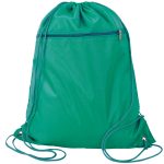 Custom Polyester Drawstring Bag USA Decorated (15" x 18.75") - 3