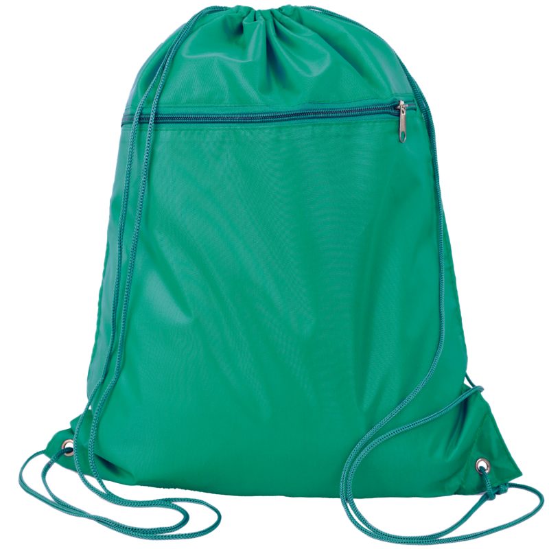 Custom Polyester Drawstring Bag USA Decorated (15" x 18.75") - 3