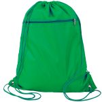 Custom Polyester Drawstring Bag USA Decorated (15" x 18.75") - 5