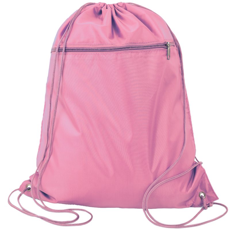 Custom Polyester Drawstring Bag USA Decorated (15" x 18.75") - 6