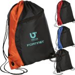Custom Port Authority® - Colorblock Cinch Pack (17.75" x 14.5")