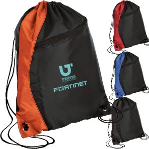 Custom Port Authority® - Colorblock Cinch Pack (17.75" x 14.5")